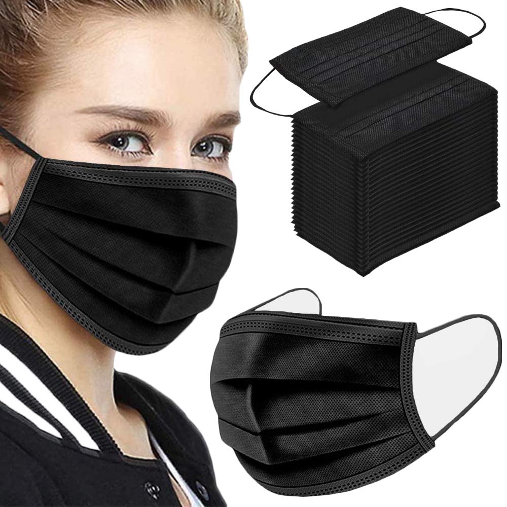 black face mask