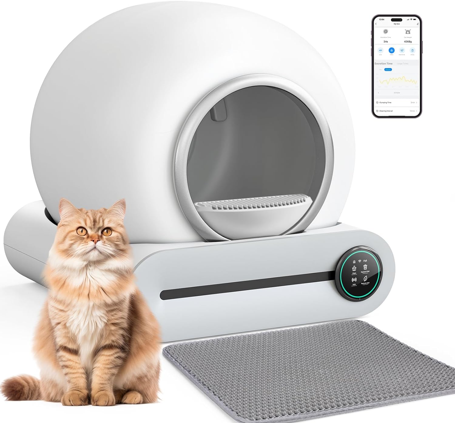 Managing Cat Litter with Ease: Exploring the Whisker Litter Robot插图