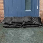 how to sandbag a doorway