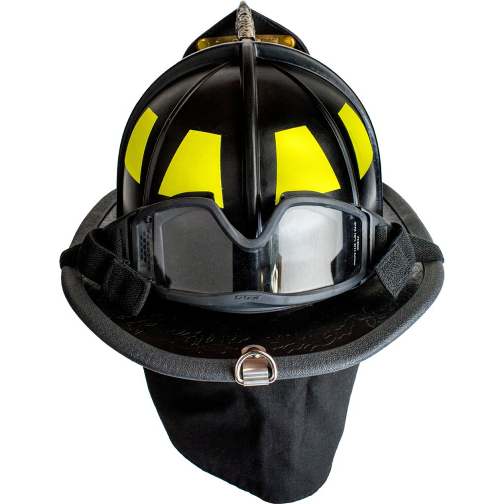 leather fire helmet