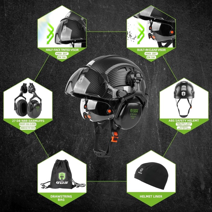 green devil hard hat