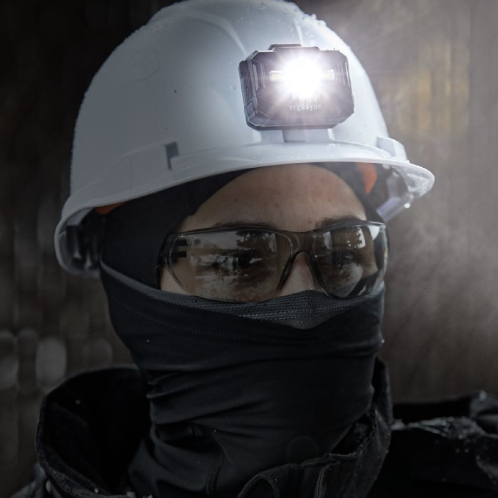 hard hat headlamp