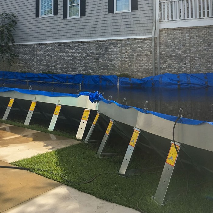 residential flood barrier