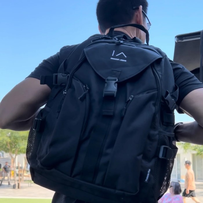 backpack bulletproof vest