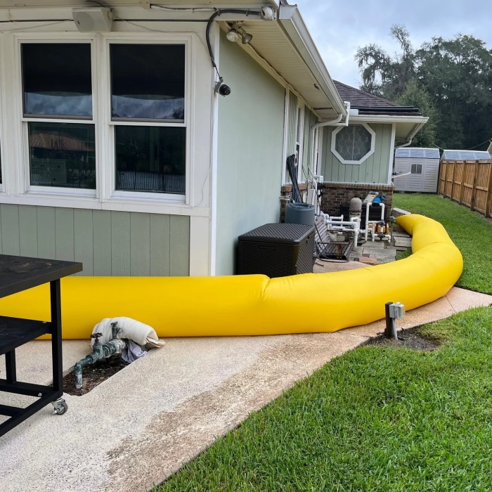 residential flood barrier