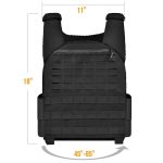 how much does a bulletproof vest weigh