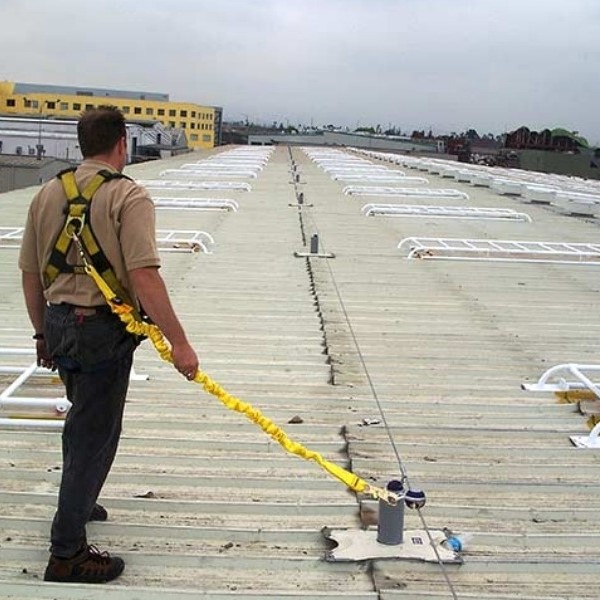roof fall protection anchor