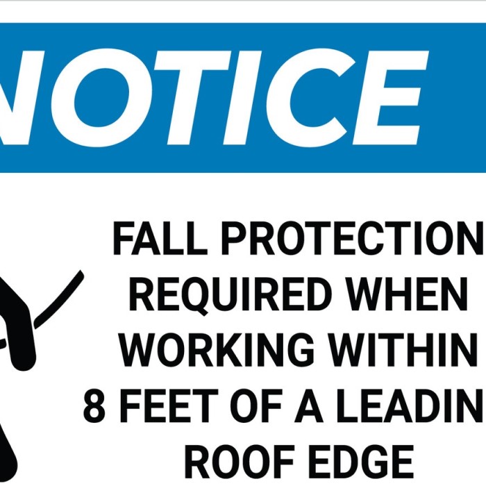 fall protection height