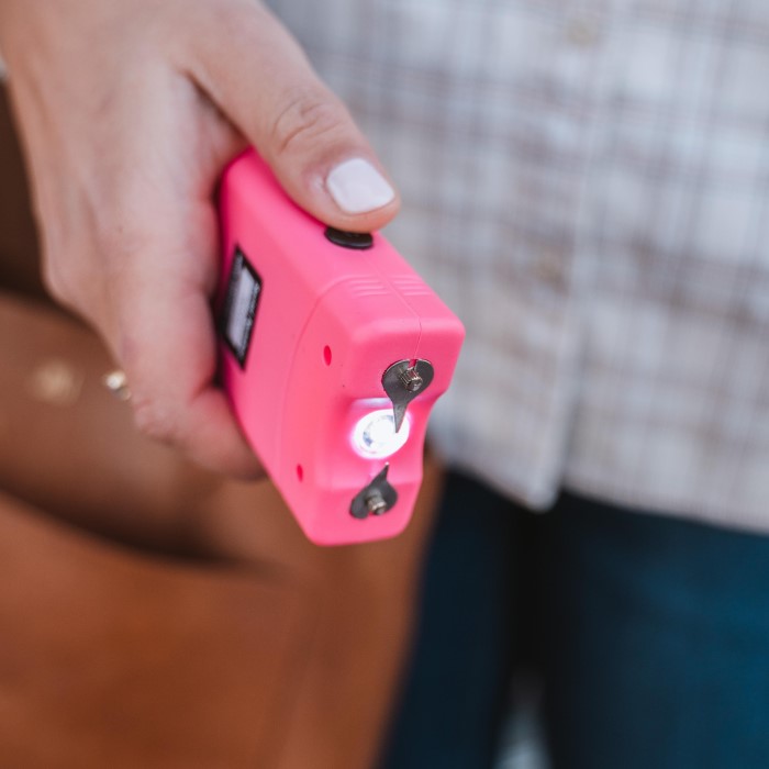 highest legal stun gun voltage