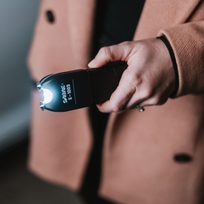 highest legal stun gun voltage