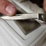 how to sharpen a pocket knife