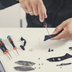 how to clean a pocket knife