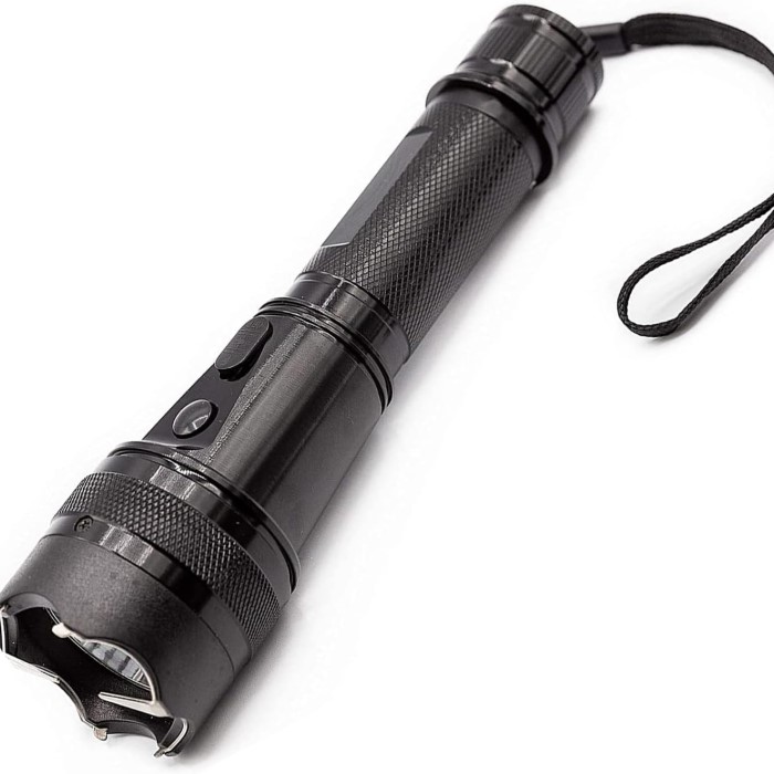 military grade stun gun flashlight
