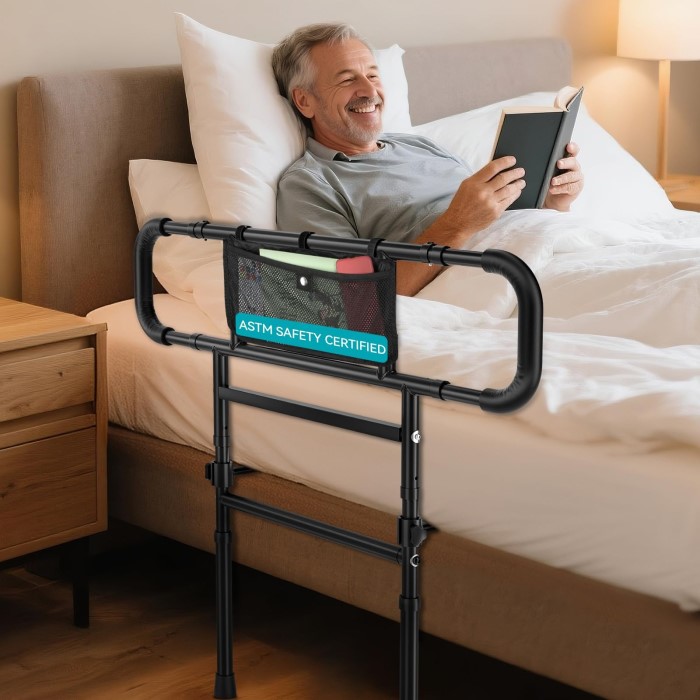 Choosing the Right Bed Rail for Elderly Safety and Support缩略图 bed rail for elderly