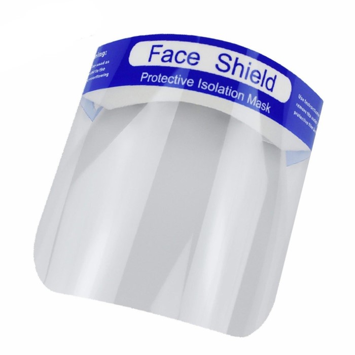 disposable face shield