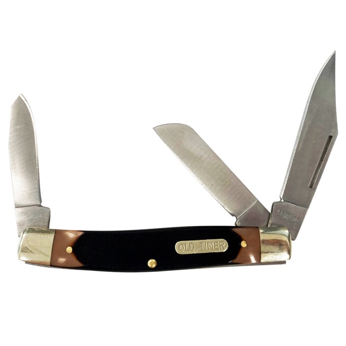 Trendy Designs: Why the Old Timer Pocket Knife is Back in Style插图3 old timer pocket knife