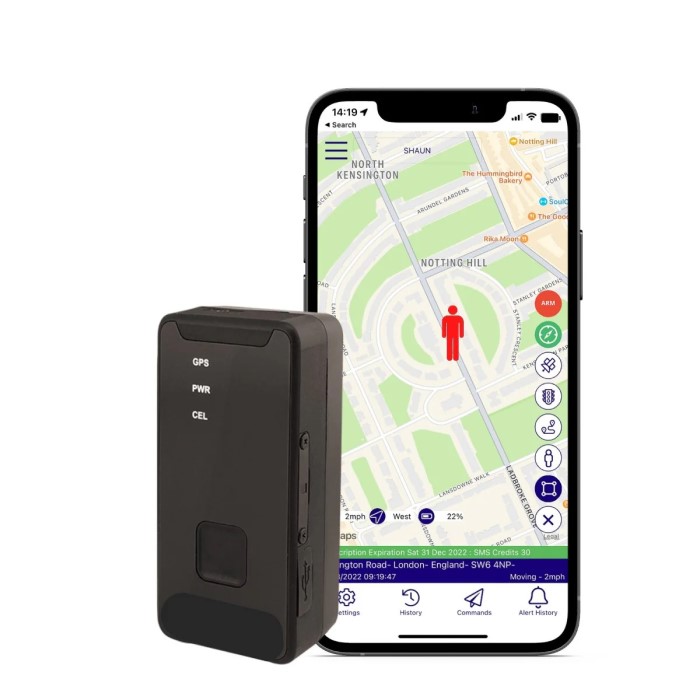portable GPS tracker