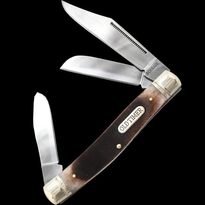 Trendy Designs: Why the Old Timer Pocket Knife is Back in Style插图1 old timer pocket knife