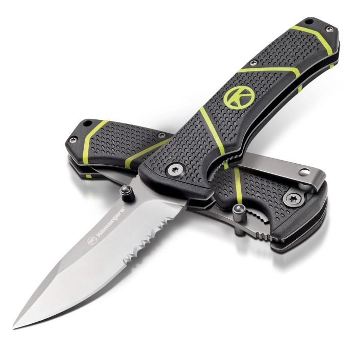 serrated pocket knife