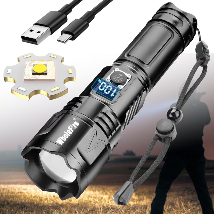 brightest tactical flashlight