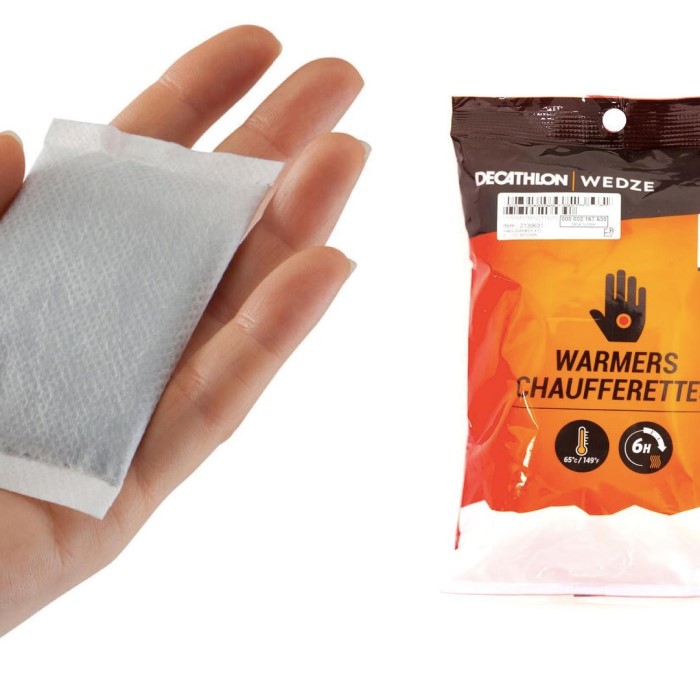 what is inside a hand warmer