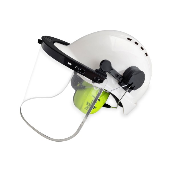 face shield for hard hat