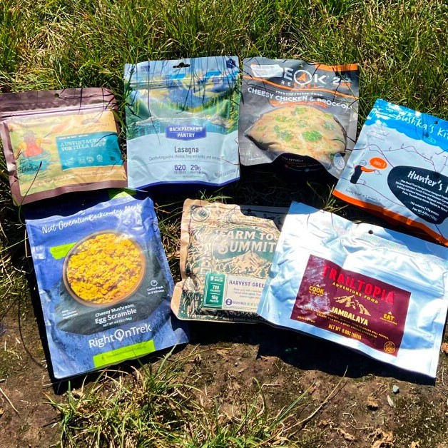 dehydrated meals for backpacking