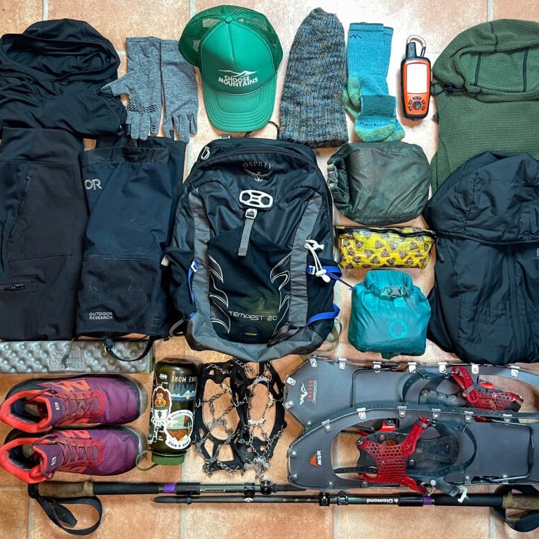 winter hiking essentials