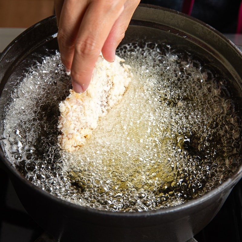 oil temp for deep frying