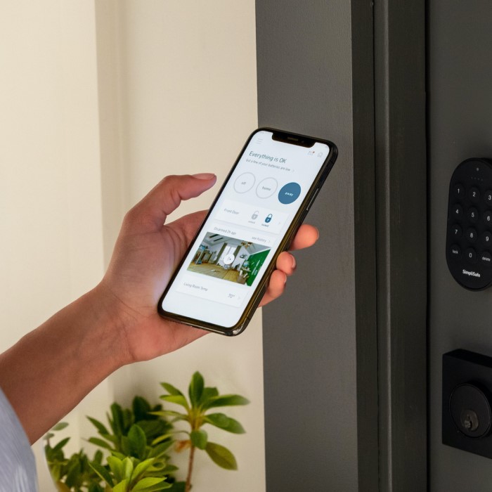 simplisafe door lock