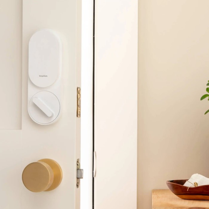simplisafe door lock
