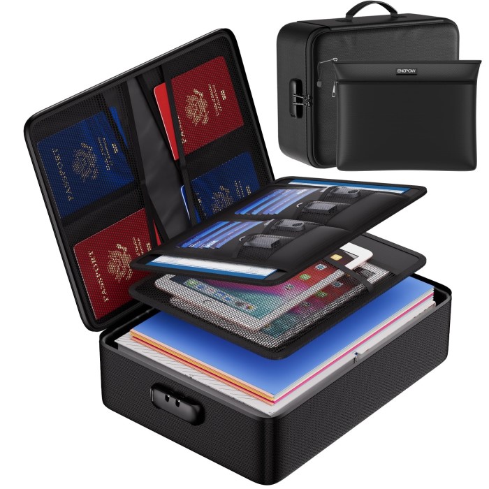 fireproof document bag