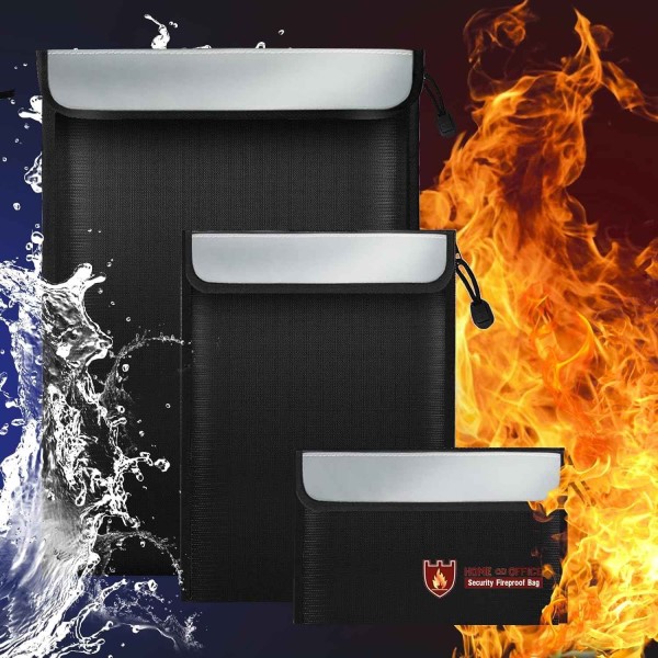 fireproof document bag